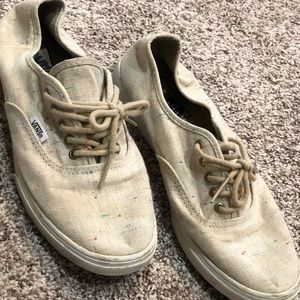 Cream Vans